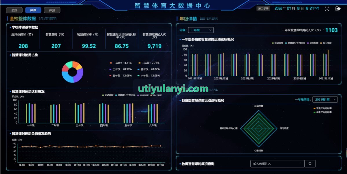体育中考全市统一集中统考考场
